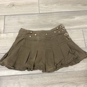 Army Green Skirt